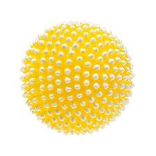 DOG TOY SQUEAKING BALL WITH SPIKES MIX 8CM AM 215 AM TOYS
